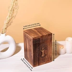 Engraving Life of Tree Pattern Funeral Cremation Urn for Ashes