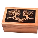 Handmade Wood Cremation Urns for Human Ashes