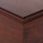 Pure Color and Pet Paw Pattern Handcraft Wooden Urns