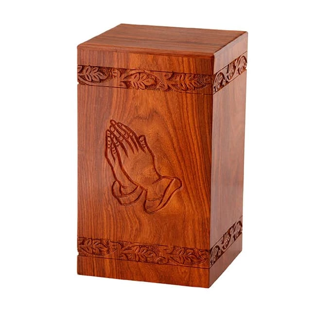 Keepsake Cremation Urn with Carving Different Pattern