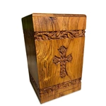 Keepsake Cremation Urn with Carving Different Pattern