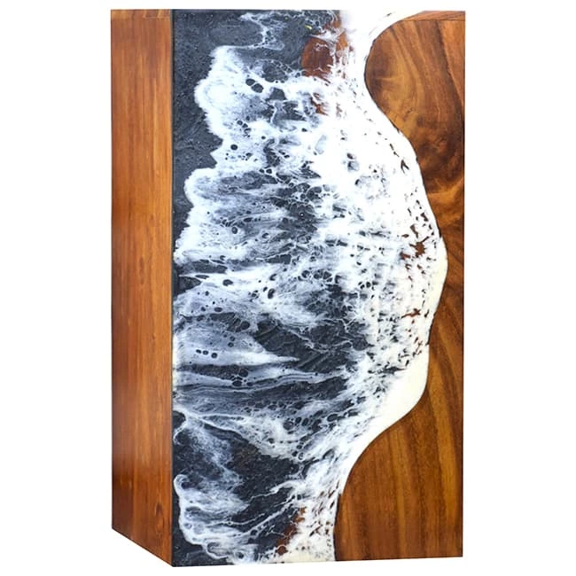 Sea coast Beach Handmade Keepsake Cremation Urn