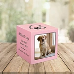 Art Word Heart MDF Pet Cremation Urns