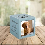 Art Word Heart MDF Pet Cremation Urns