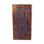 Thunderstorm Lighting Pattern Decoration Handmade Wood Cremation Urns