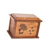 Unique Rosewoode Cremation Urns for Loved Dog or Cat