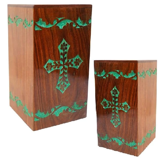 Support Design Variouis Style Wooden Cremation Urn