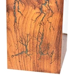 Different lightning Pattern Wooden Cremation Urns for Adults