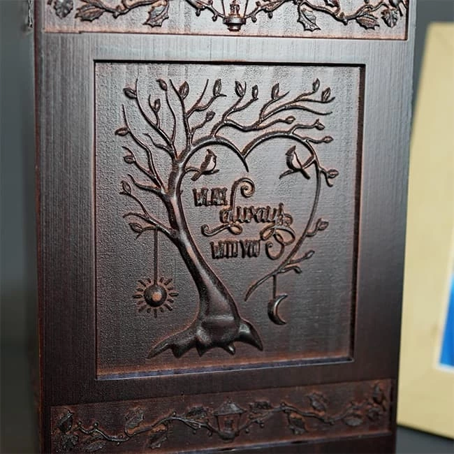 Large Wooden funeral Cremation Urns for Ashes