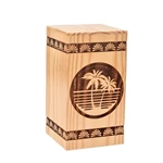 Coconut Tree Wooden Urns for Adults