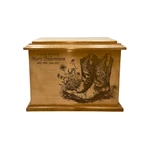 Cowboy Boots Cremation Urn for Adult ashes