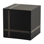 Cremation Urn Box with Cross Inlay Design