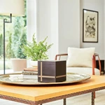 Cremation Urn Box with Cross Inlay Design