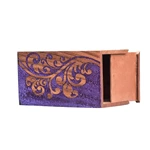 Mahogany Wood Cremation Urn for Human Ashes