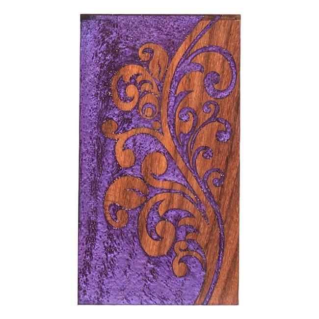 Mahogany Wood Cremation Urn for Human Ashes