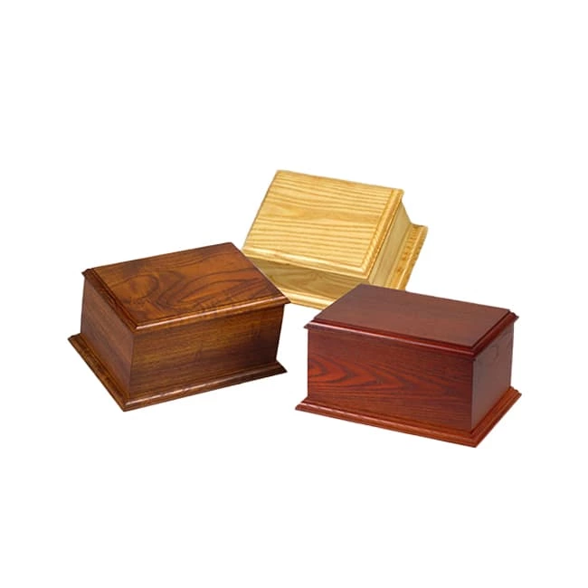 Wood Cremation Urn Use for Man and Woman Ashes