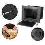 Wooden Cremation Urn with Photo Frame, Memorial Urn for Human Ashes