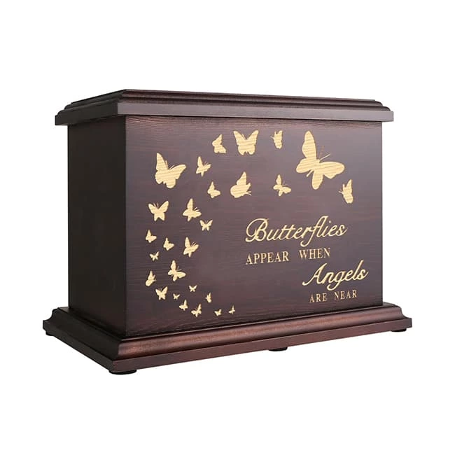Memorial Urns for Human Ashes Adult Wooden Box