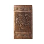 Handmade Rosewood Urn for Human Tree of Life
