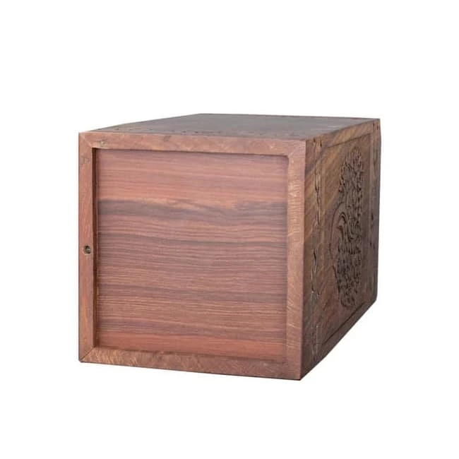 Handmade Rosewood Urn for Human Tree of Life