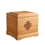 Tree of Life Wooden Urn Box for Human Ashes