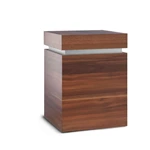 MDF Cremation Urn with Wood Laminate Finish