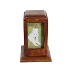 Nature Wood Pet Urn Wooden Dog Urn Frame Design