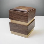 Wooden Cremation Urn for Human or Pet Ashes