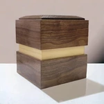 Wooden Cremation Urn for Human or Pet Ashes