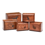 Small type Wooden Pet Cremation Urn