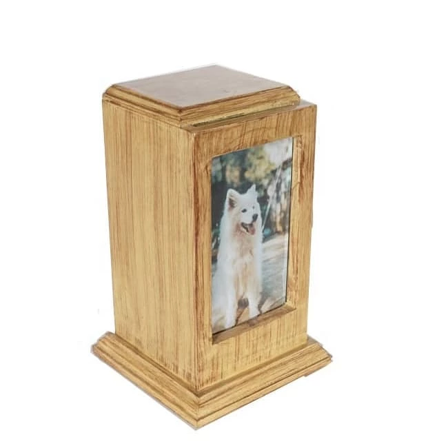 Wooden Photo Frame Urn for Display Pet Ashes