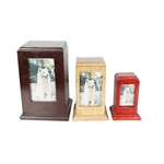 Wooden Photo Frame Urn for Display Pet Ashes