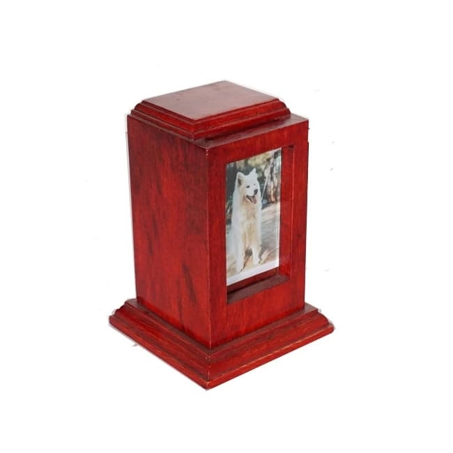 Wooden Photo Frame Urn for Display Pet Ashes