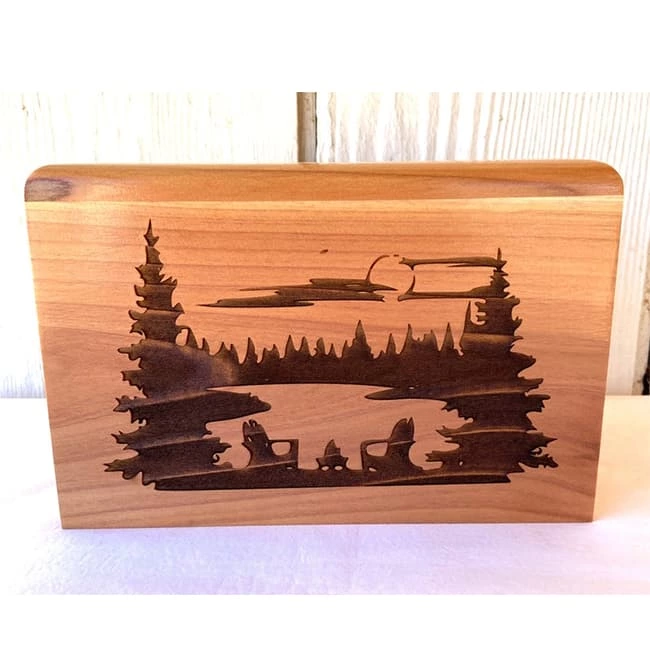 Golf Theme Pattern Cremation Urn