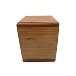 Engraved Celtic Knotwork Cross Wooden Urn Box