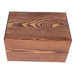 Natural Ripples Pattern Wood Cremation Urn for Ashes