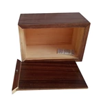 Natural Ripples Pattern Wood Cremation Urn for Ashes