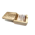 Memorial Deer Wooden Cremation Urn only 1.3 kg