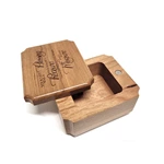 Memorial Deer Wooden Cremation Urn only 1.3 kg