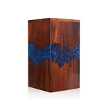 Rosewood Urn Inlay Epoxy Resin River Surround Edge Decor