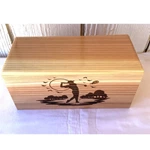 Golf Theme Pattern Cremation Urn