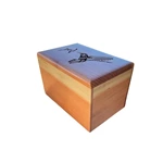 Roseood Cremation Urn Engraved Humming Bird