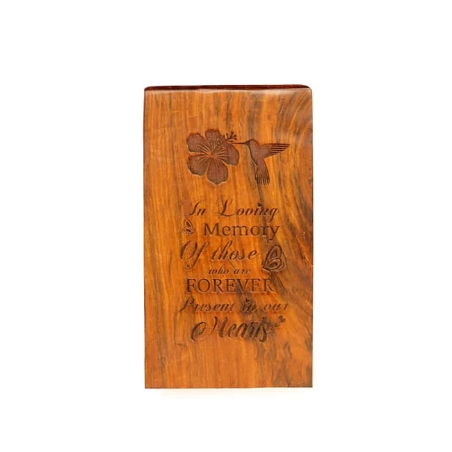 Hummingbirds Memorial Keepsake Urn Design Pattern