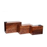 Shiny Glossy Memorials Floral Tree of Life Urn