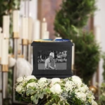 Pace Pigeons Pattern Cremation Urn with 200 Cubic Inch