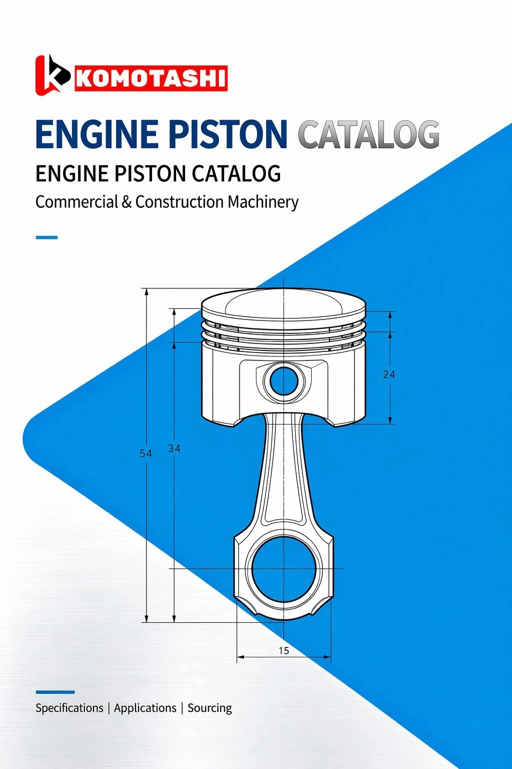 KOMOTASHI Engine Piston Catalog