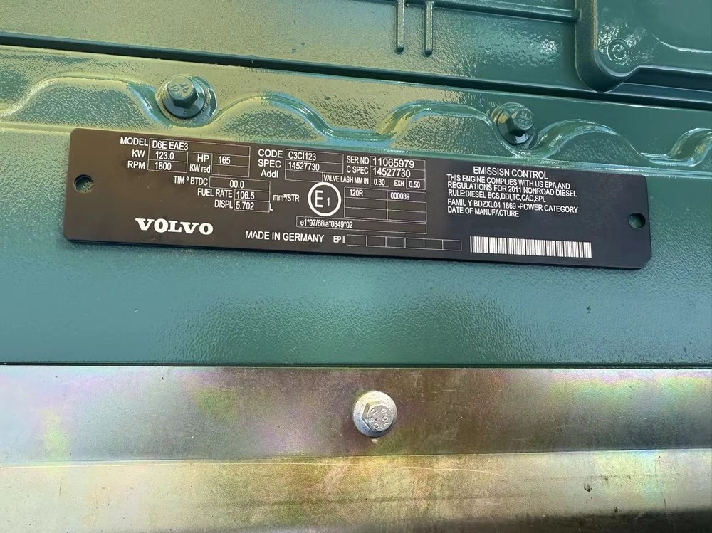 Volvo D6D / D6E Complete Diesel Engine
