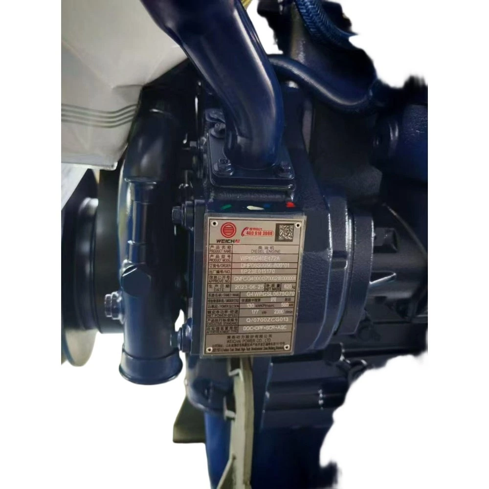 Weichai WP6C165-18 / WP6G240E472A / WP6D167E200 Engine