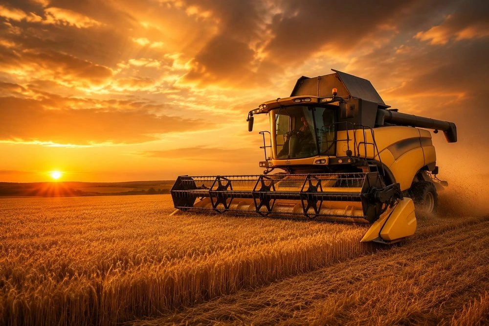 Combine Harvester Engine Rebuild for Harvest Season