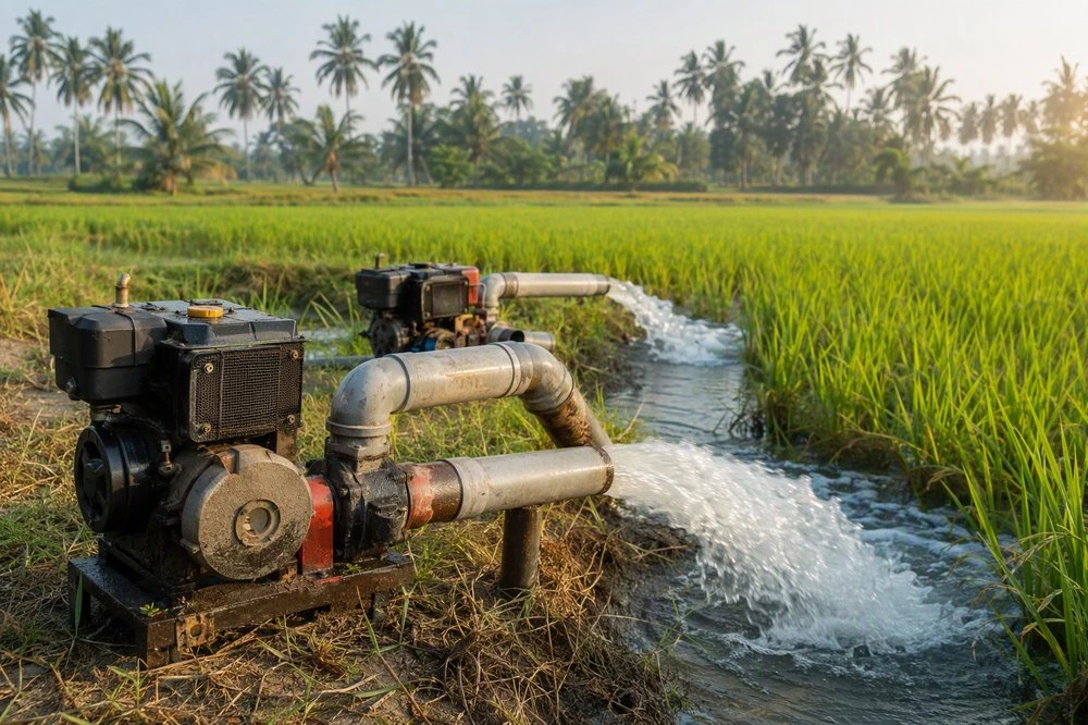 Irrigation Pump Engine Export to Southeast Asia
